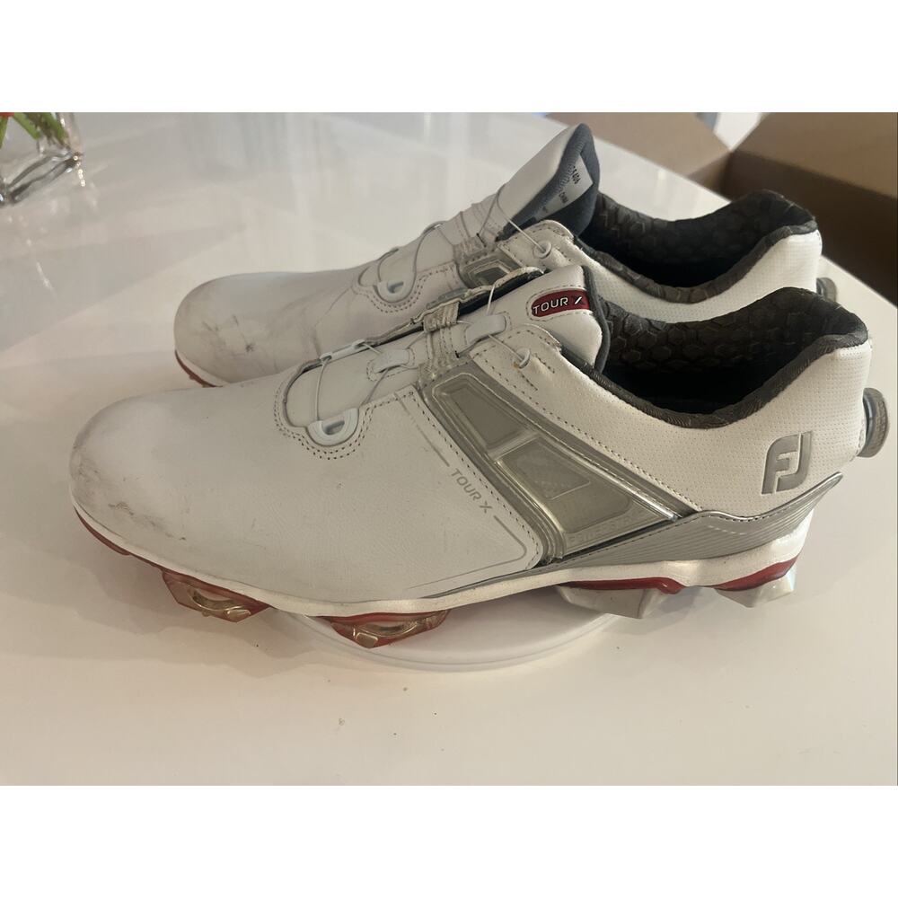 Foot Joy Tour X Golf Shoes Men 11 55406 White